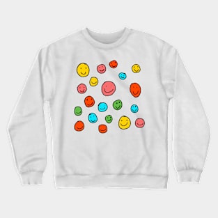 Smile Faces Crewneck Sweatshirt